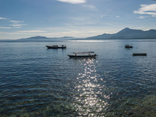 View from Seabreeze Resort, Bunaken Island, Manado, Indonesia